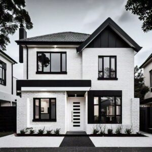 Modern White Farmhouse